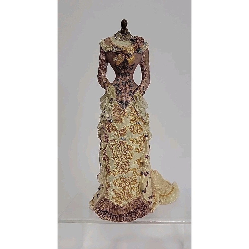 Victorian Treasures Resin Dressmakers Figurine,  Roses,  6.5"